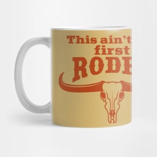 First Rodeo Bull Mug